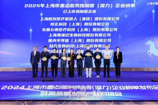 喜报！九游会J9股份入选“2024年上海市重点服务独角兽（潜力）企业”(图4)